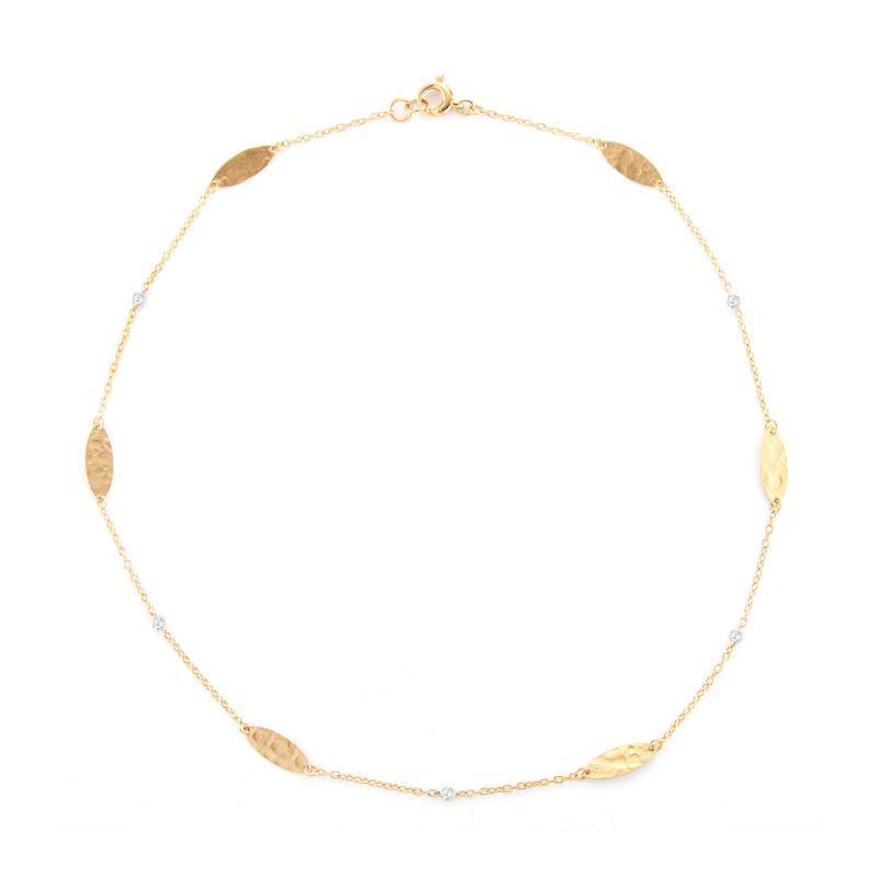 14k Gold Diamonds by the Yard Necklace - Harby Jewelers
