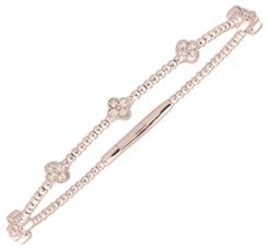  Flexible Diamond Bangle Bracelet - .47 Carats -14k Yellow Gold
