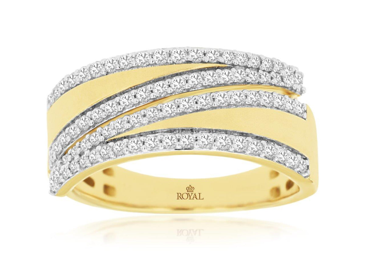 14k Yellow Gold Diamond Ring (Copy)