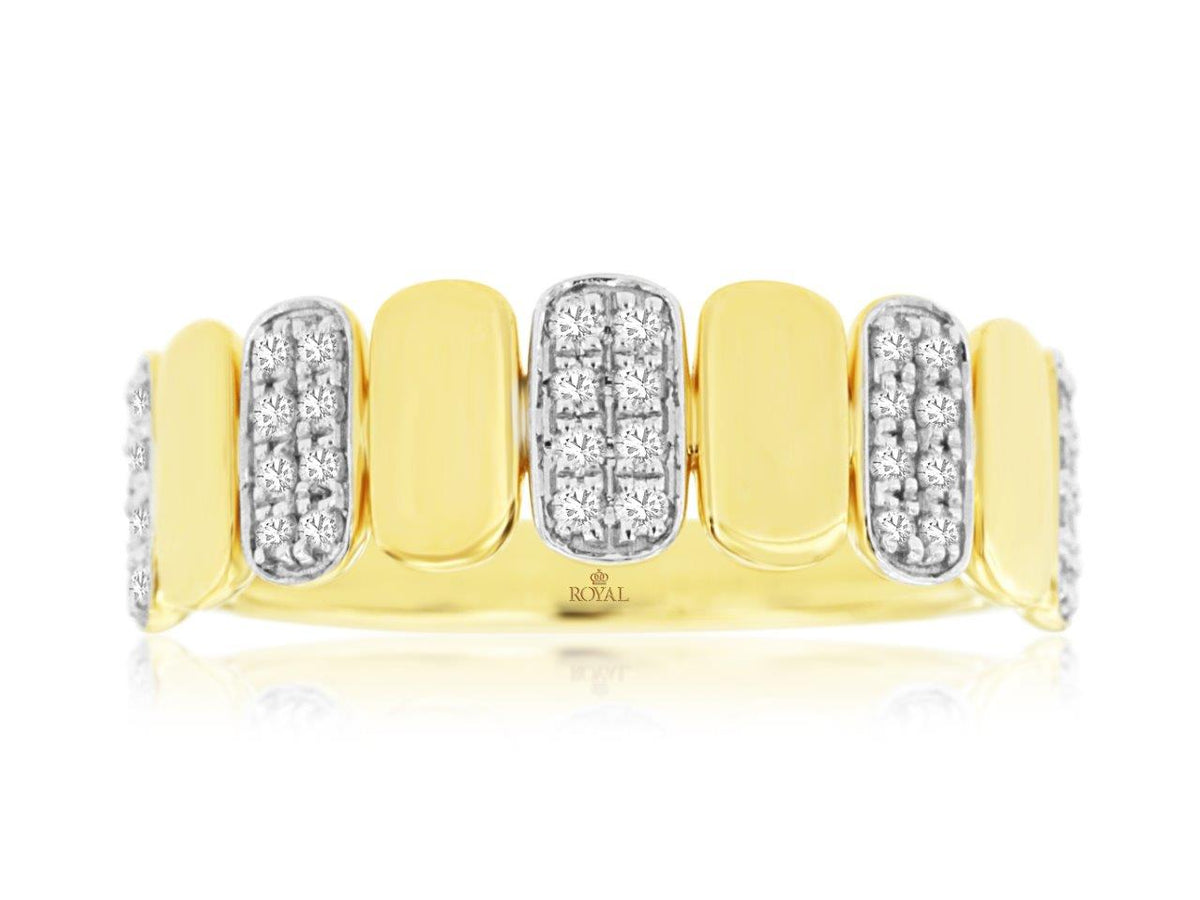 14k Gold and Diamond Ring