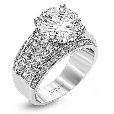 18k Diamond Engagment Ring Seting