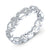 Ladies Floral Design Diamond Wedding Ring - Harby Jewelers