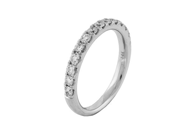 14k White Gold Women&#39;s Diamond Wedding Ring